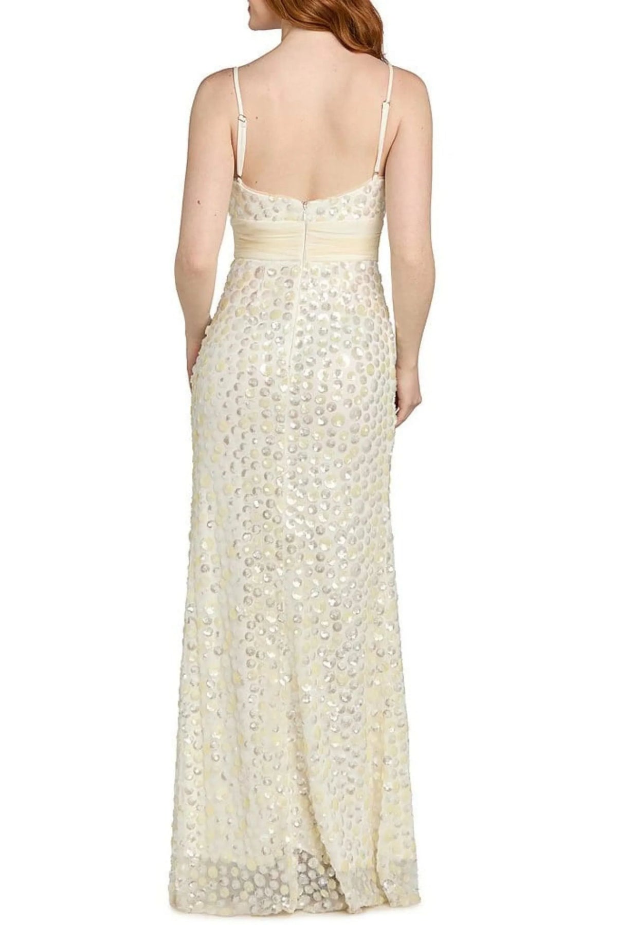 Morgan & Co Sequin Sweetheart Evening Gown