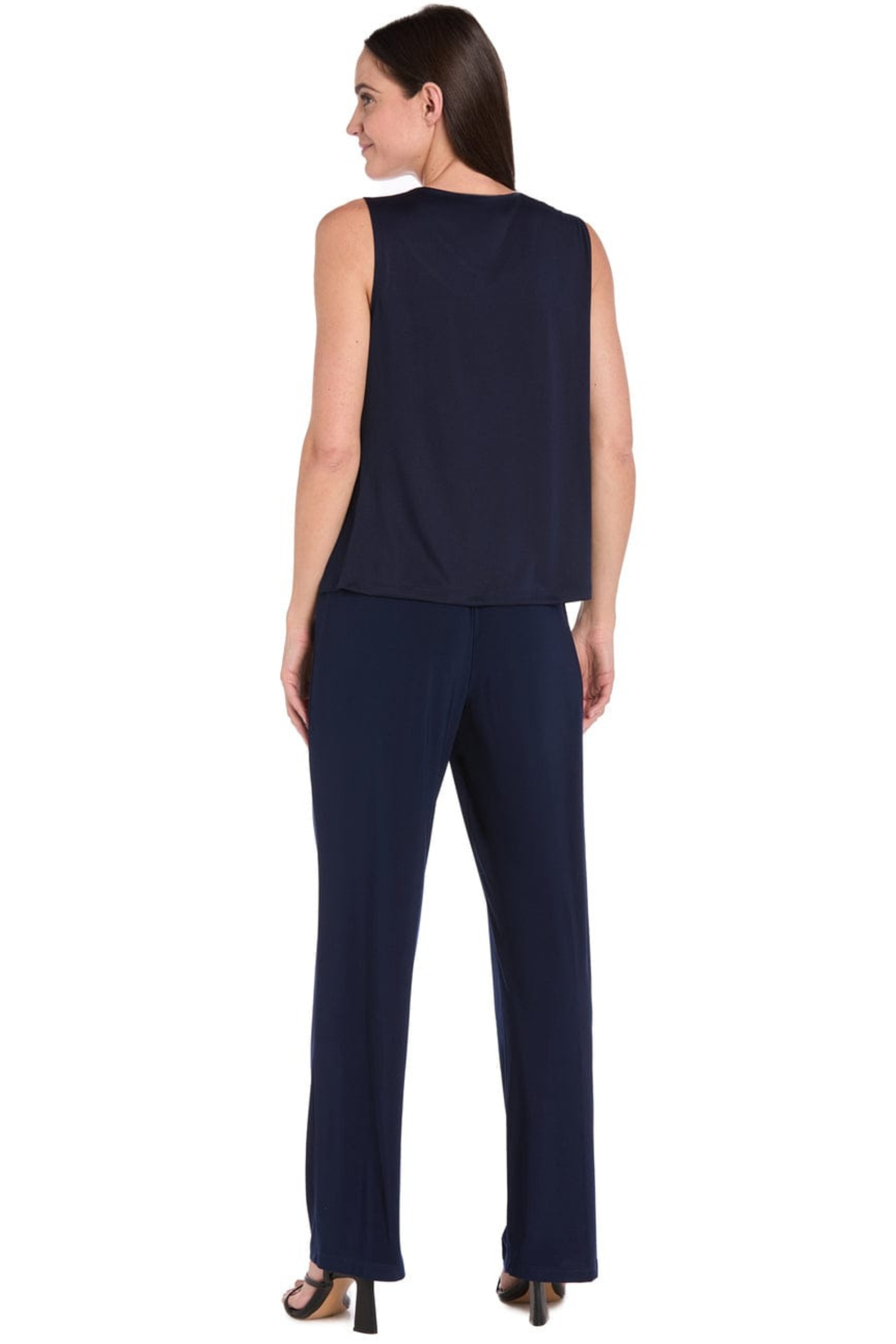 R&M Richards Floral Embroidered 3-Piece Formal Pants Set