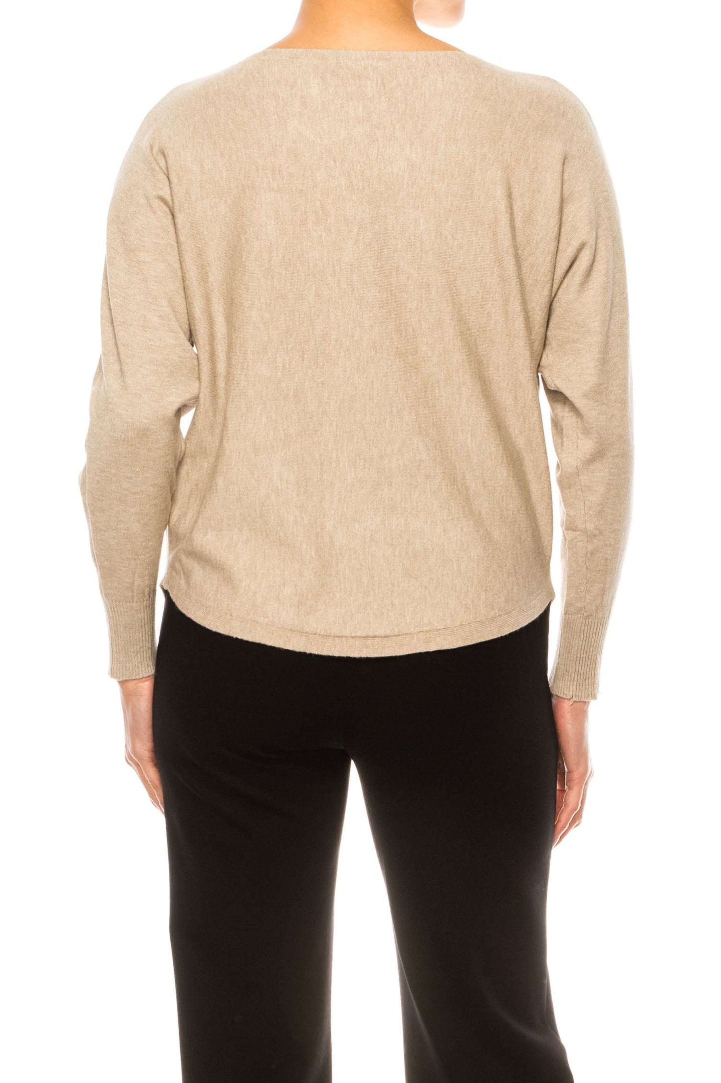 Aaeda Polar Bear Long Sleeve Pullover Sweater