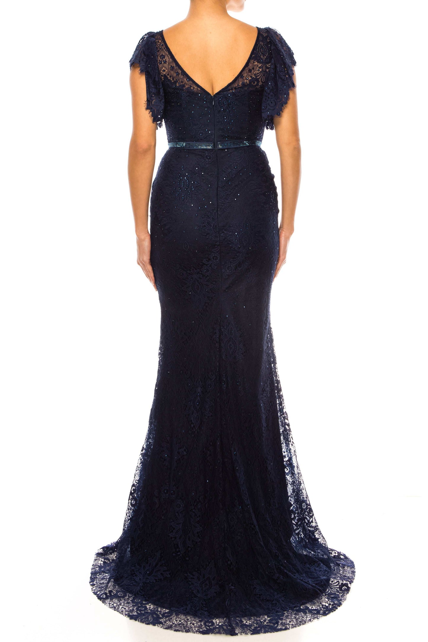 Aspeed Embellished Lace Long Mermaid Evening Dress