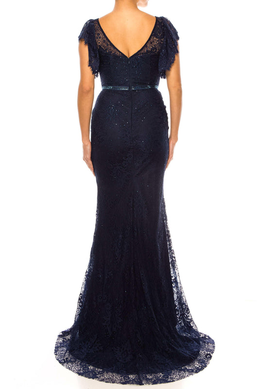 Aspeed Embellished Lace Long Mermaid Evening Dress