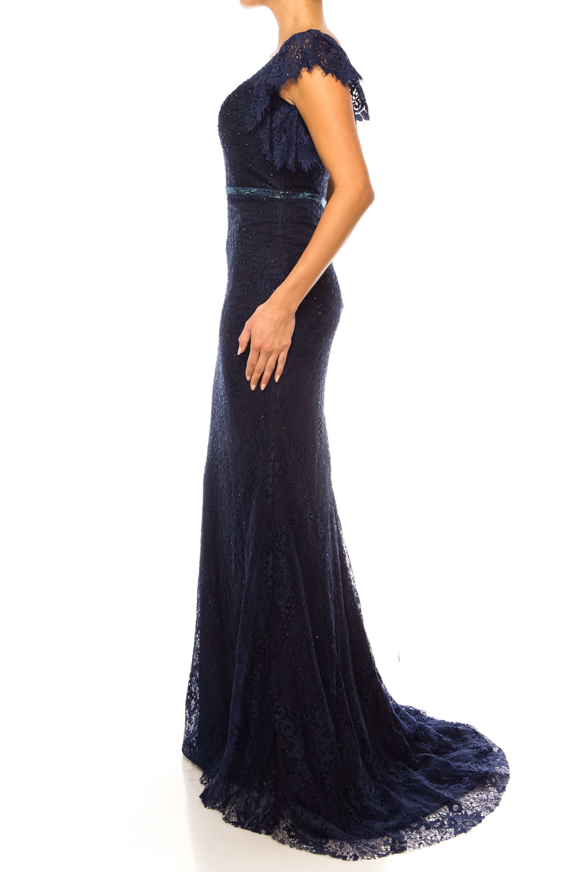 Aspeed Embellished Lace Long Mermaid Evening Dress