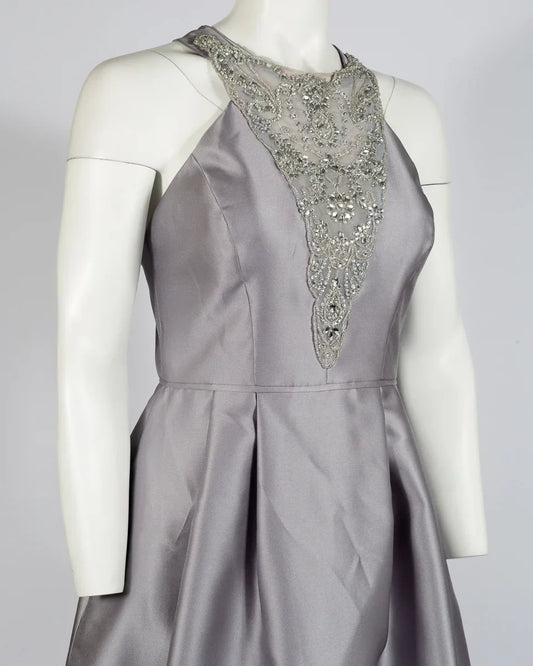 Adrianna Papell Sleeveless Embellished Long Dress