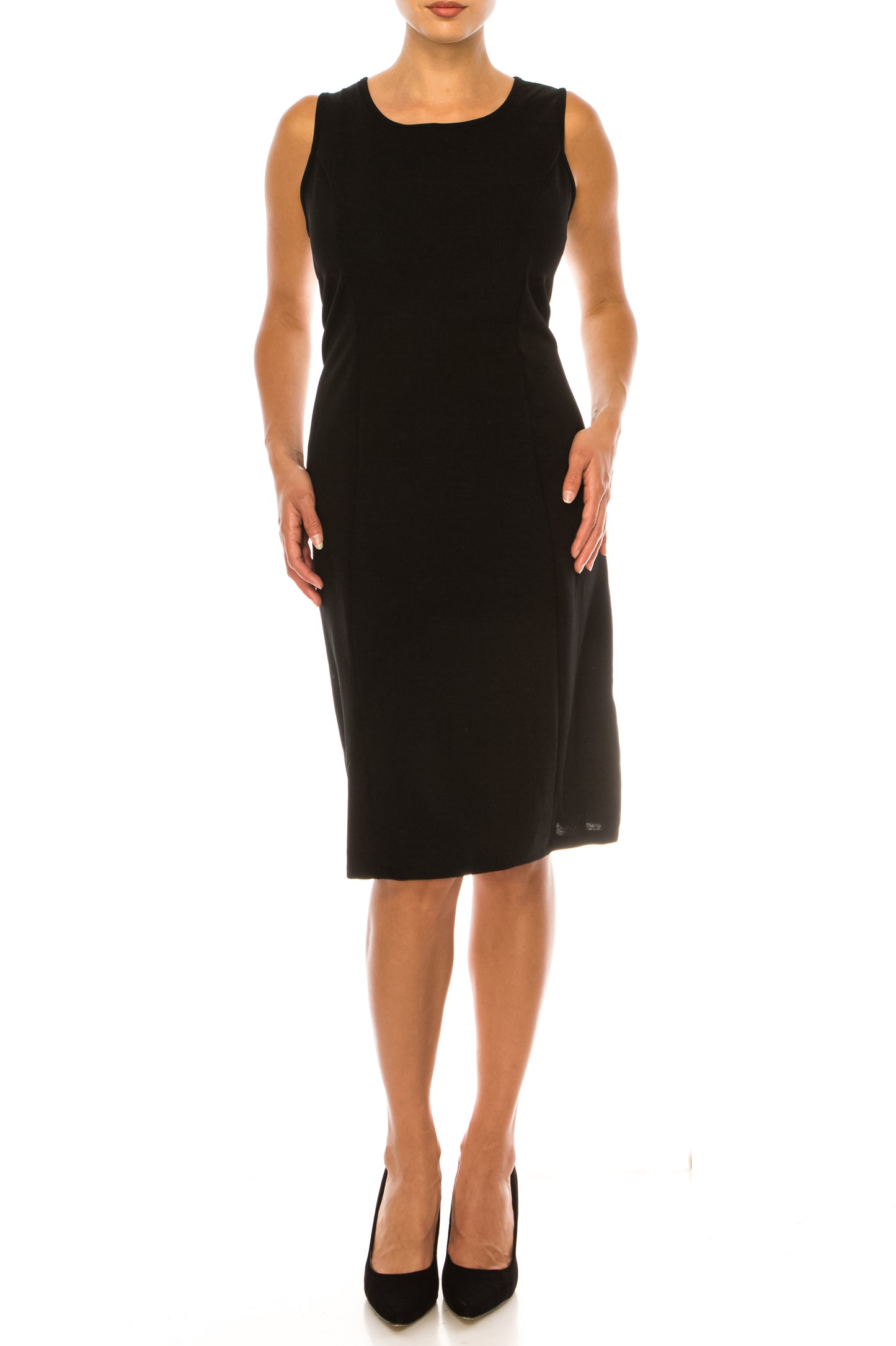 Allen Kay Circular Trim 2-Pc Cropped Jacket Dress
