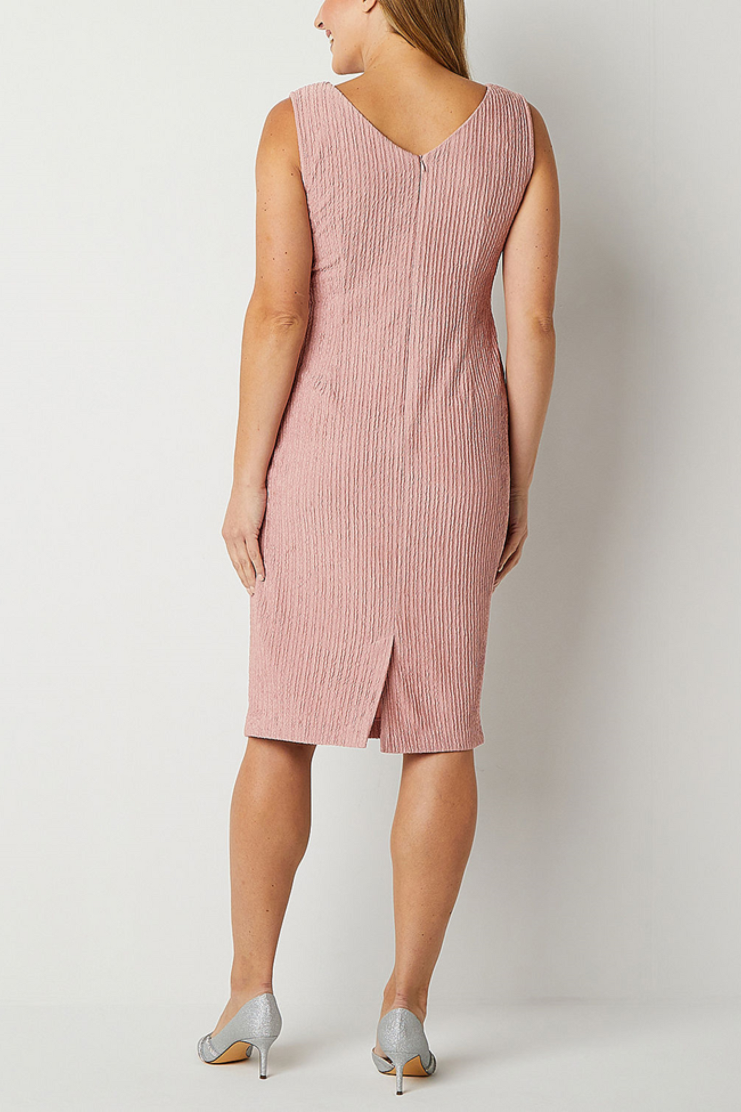 Brianna Milay Embroidered Sequin Jacket Dress