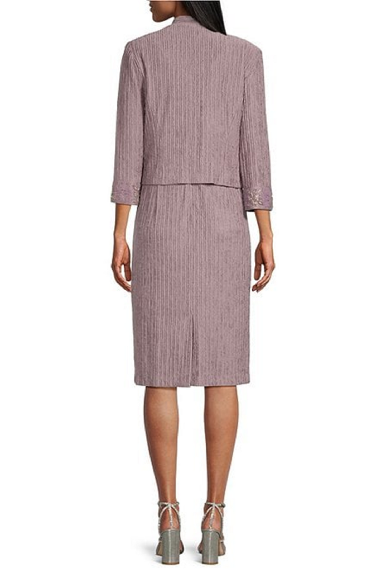 Brianna Milay Embellished & Floral Jacket Dress