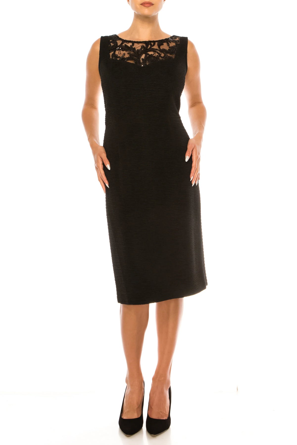 Brianna Milay 3/4 Sleeve 2-Piece Jacket Dress