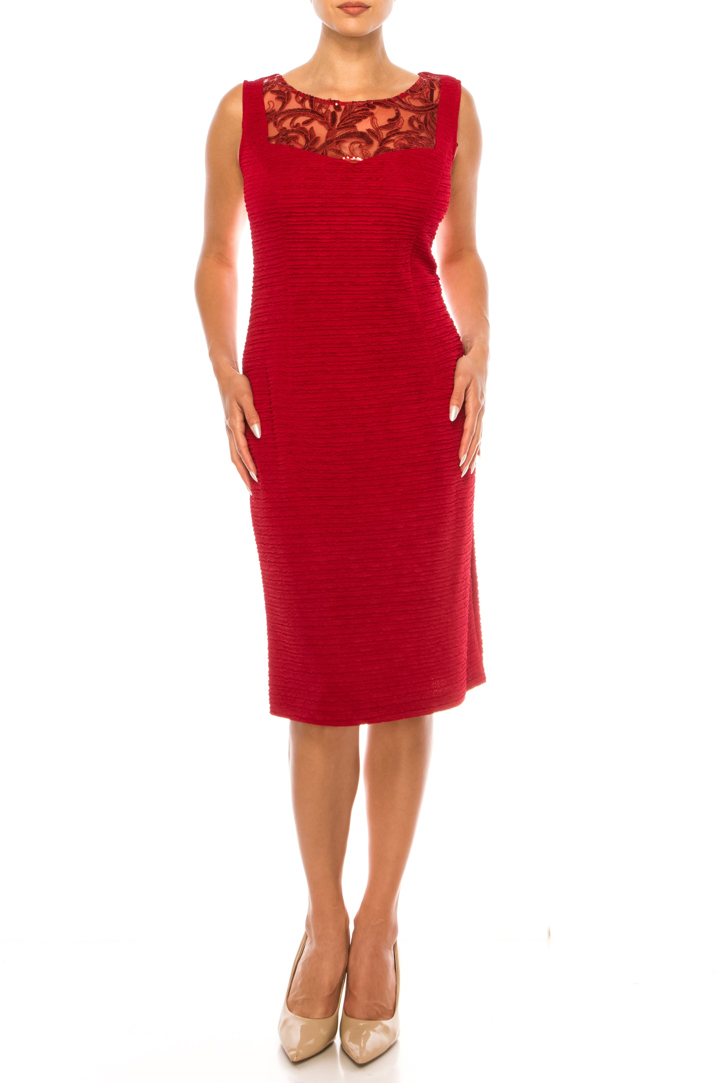Brianna Milay 3/4 Sleeve 2-Piece Jacket Dress