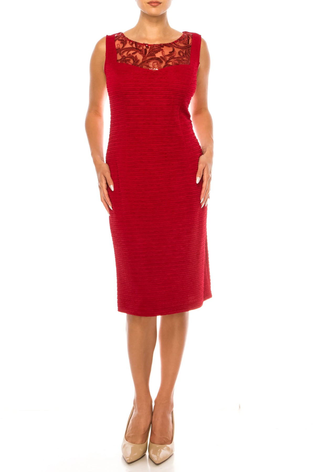 Brianna Milay 3/4 Sleeve 2-Piece Jacket Dress