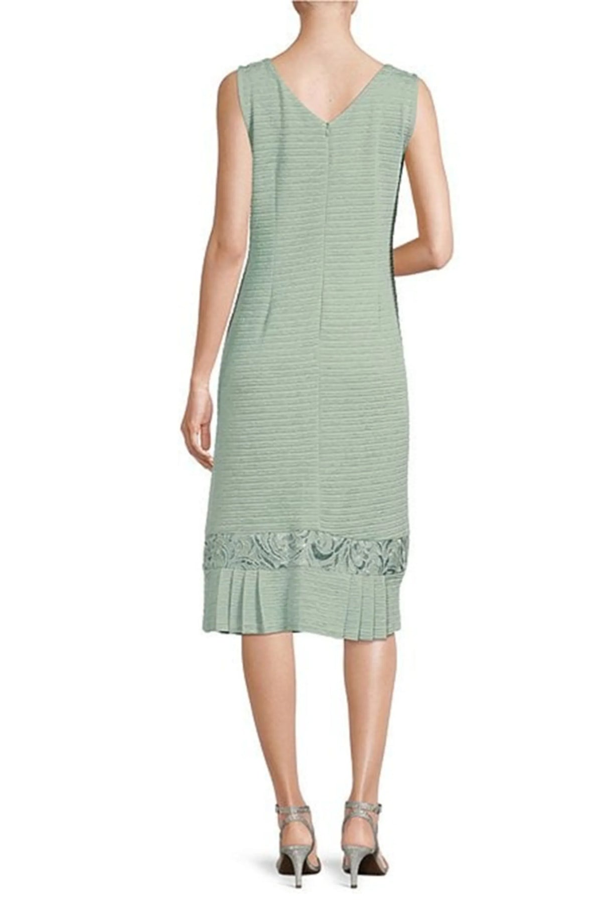 Brianna Milay Embroidered Sequin 2-Pc Jacket Dress