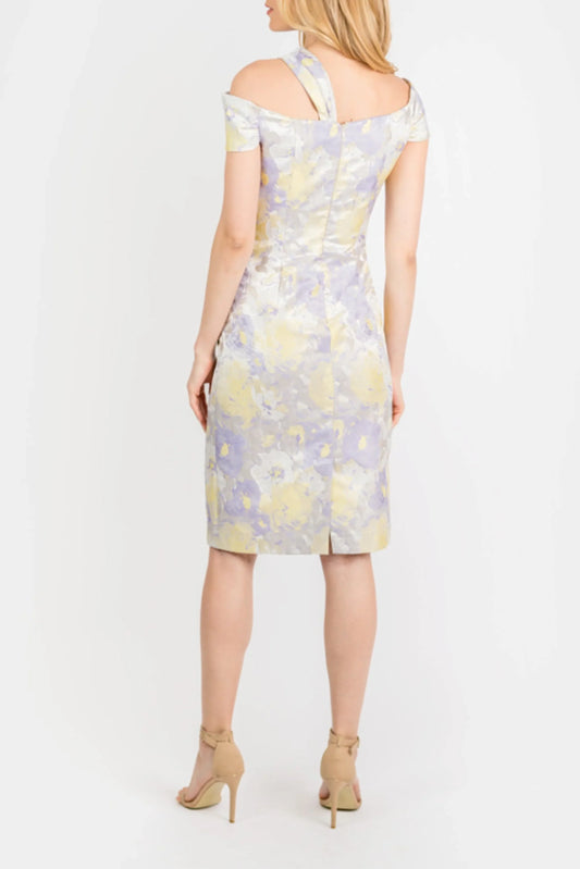 Cenia Bow Strap Off-the-Shoulder Sheath Dress