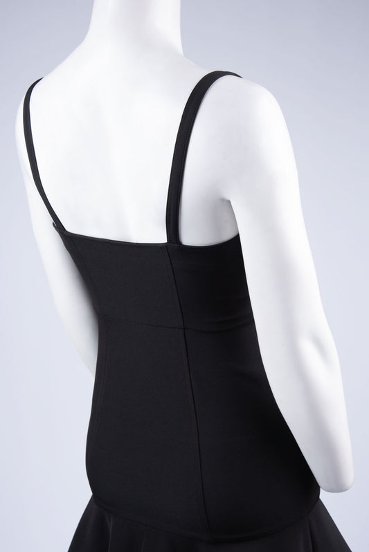 Clover & Sloane Topstitch Mini Dress