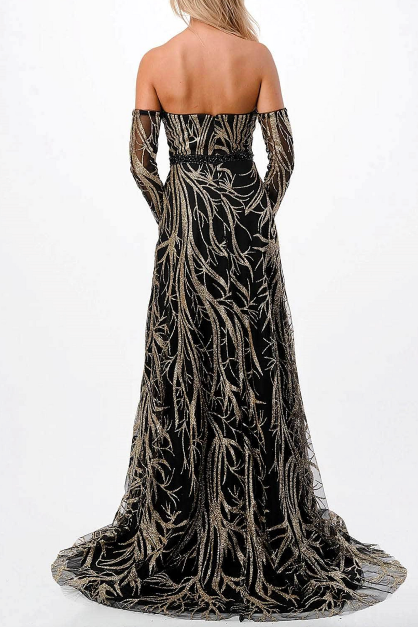 Corinna Corrina Embellished Long Evening Dress