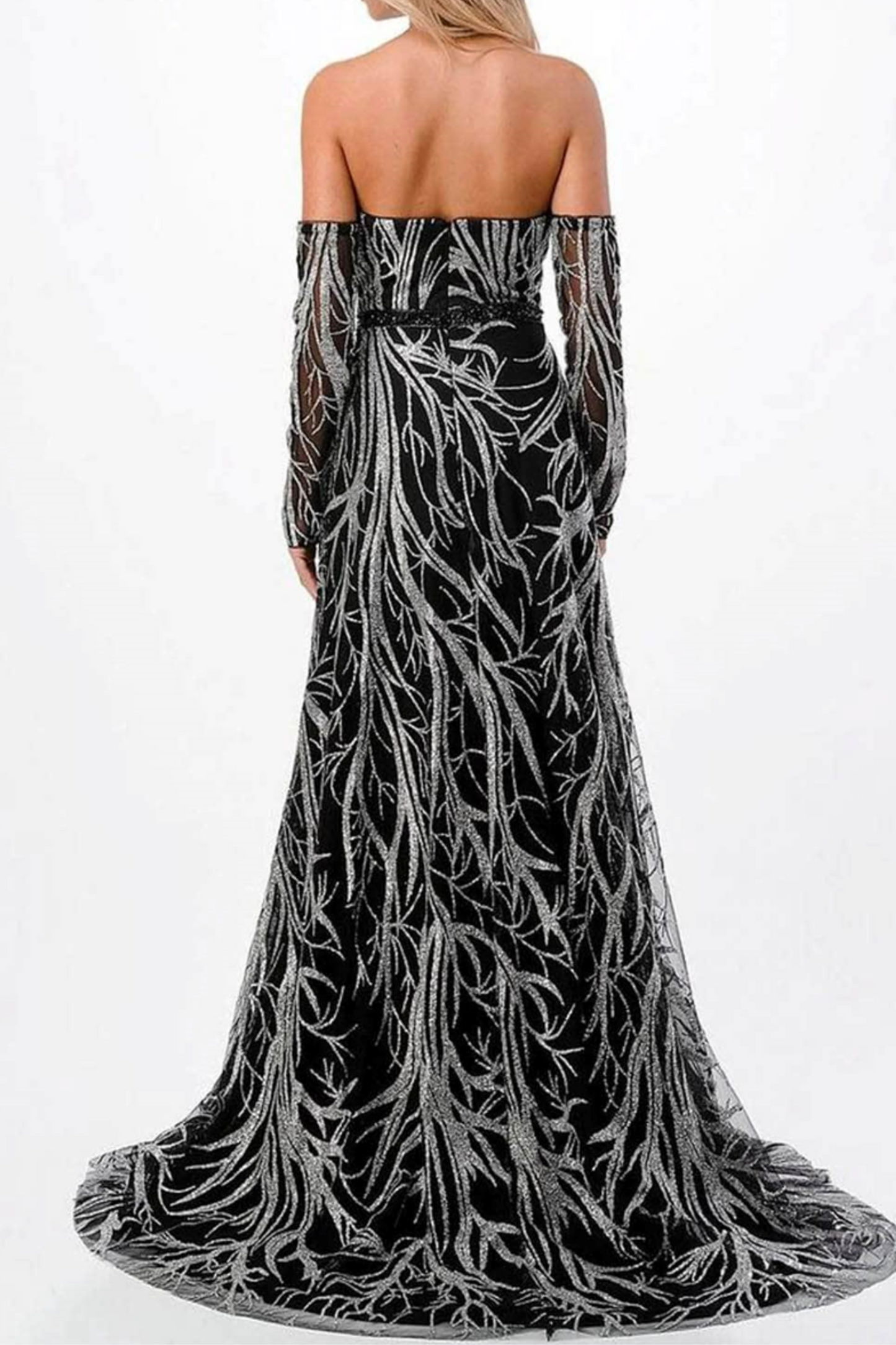 Corinna Corrina Embellished Long Evening Dress