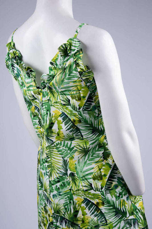 Clover & Sloane Sleeveless Ruffle Top Dress