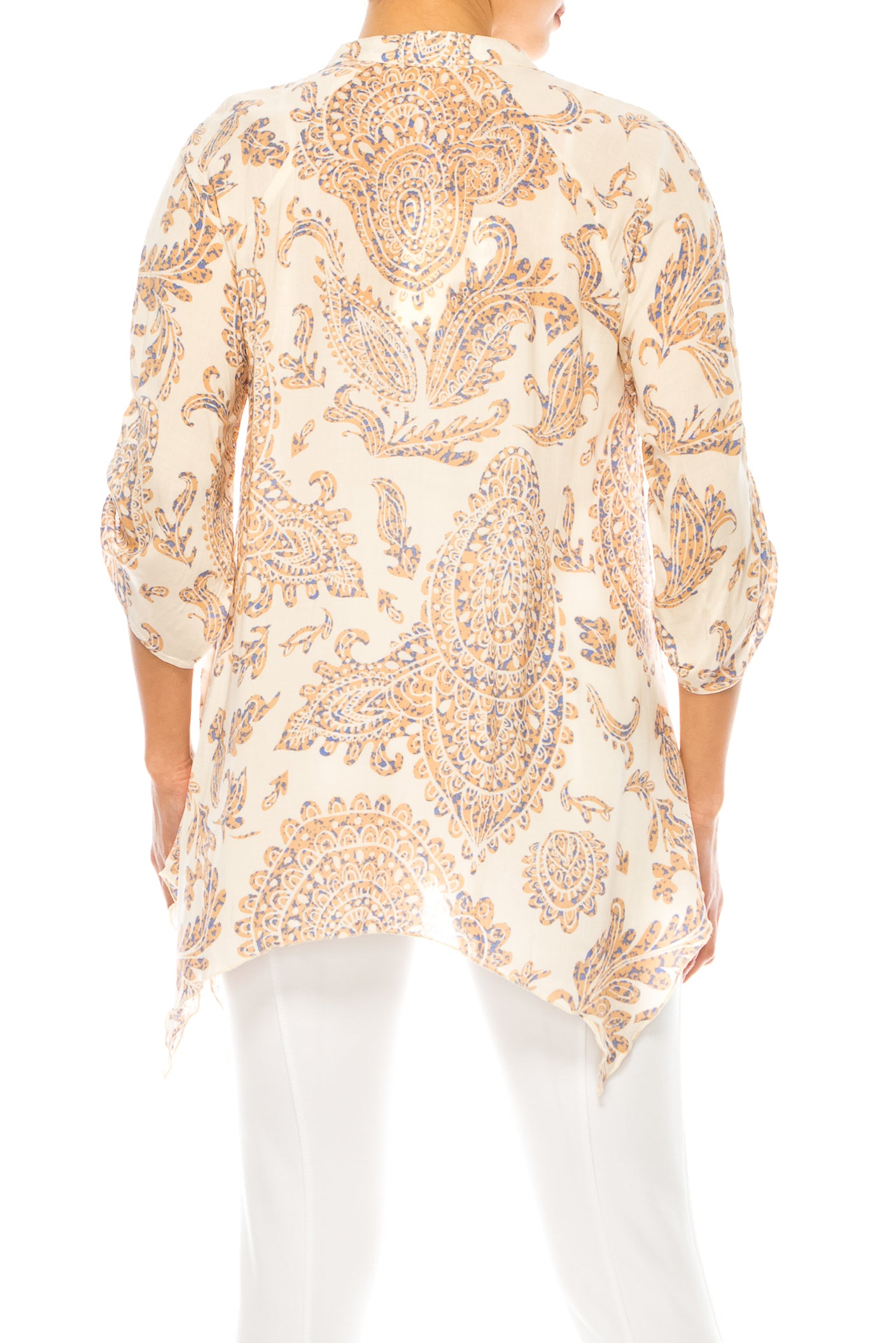 Grand & Greene Paisley Print Button Down Shirt