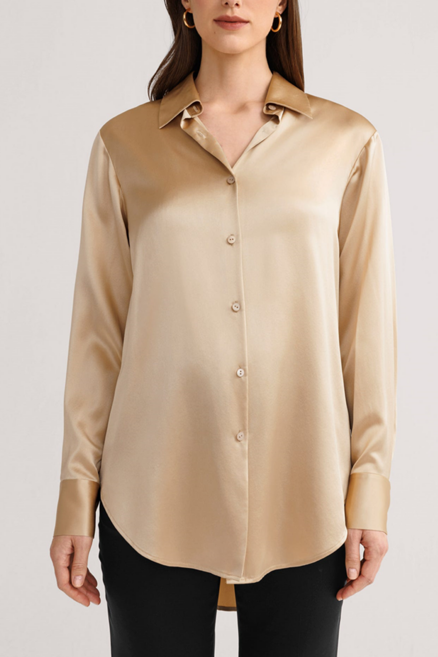 Hester & Orchard Long Sleeve Button-Down Shirt