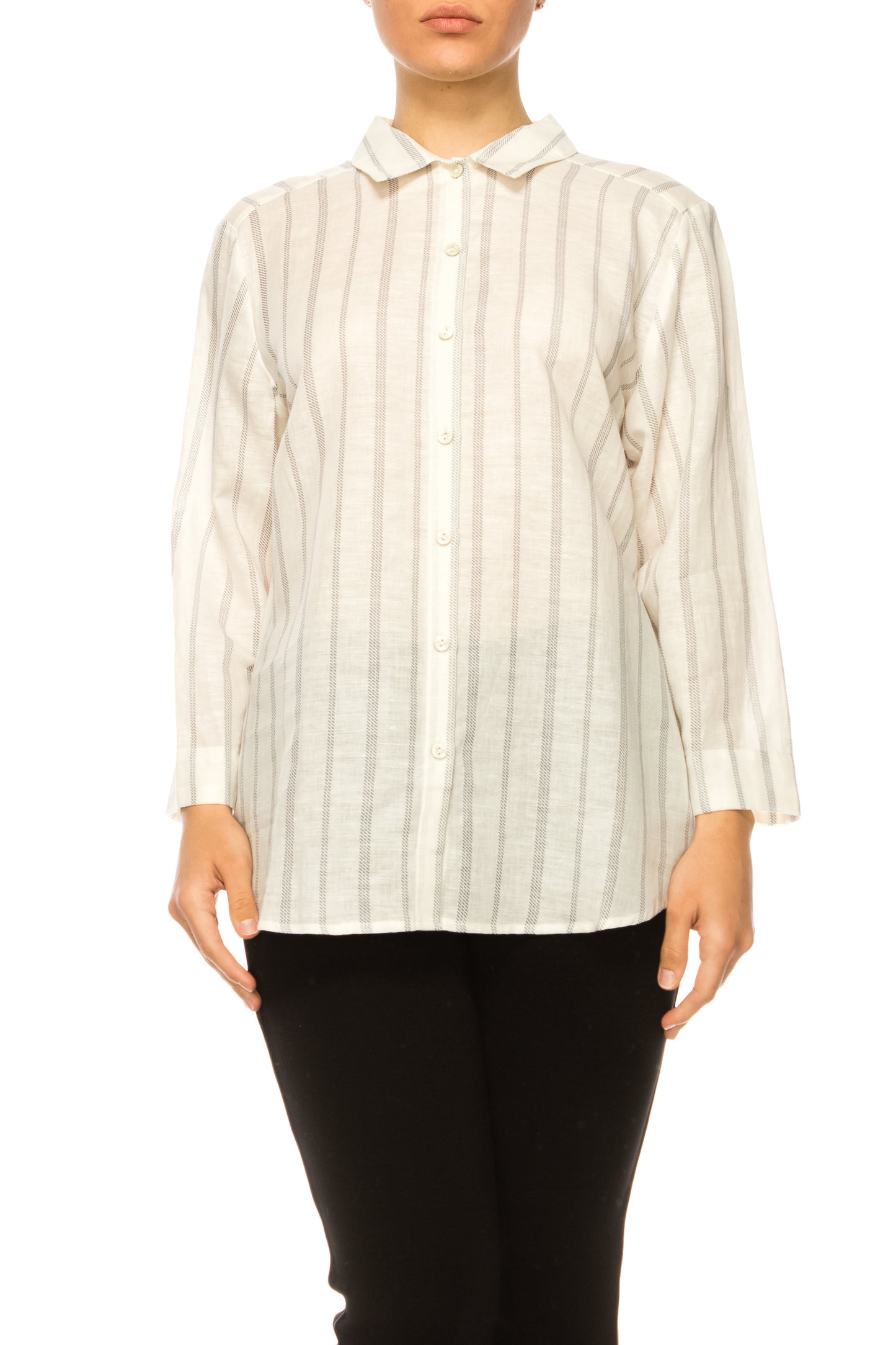Hester & Orchard Long Sleeve Button Down Top