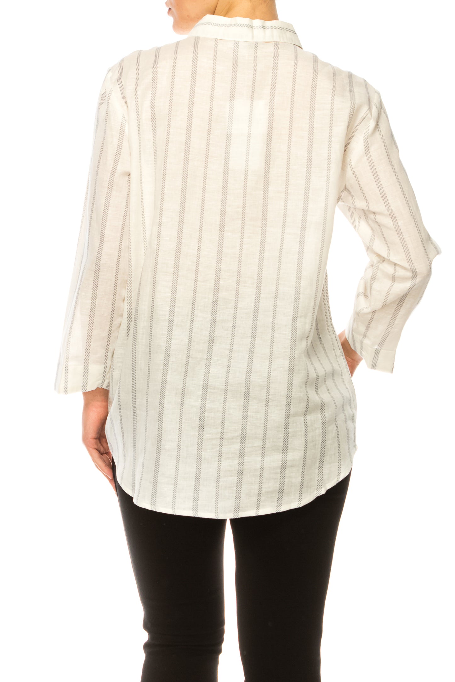 Hester & Orchard Long Sleeve Button Down Top