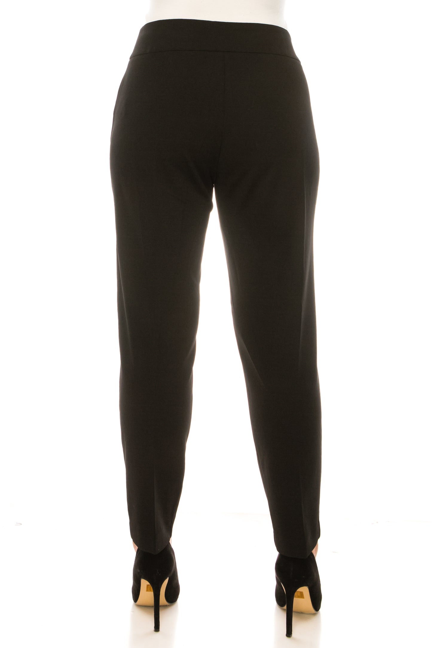 Hope & Harlow Straight Leg Criss-Cross Waist Pants