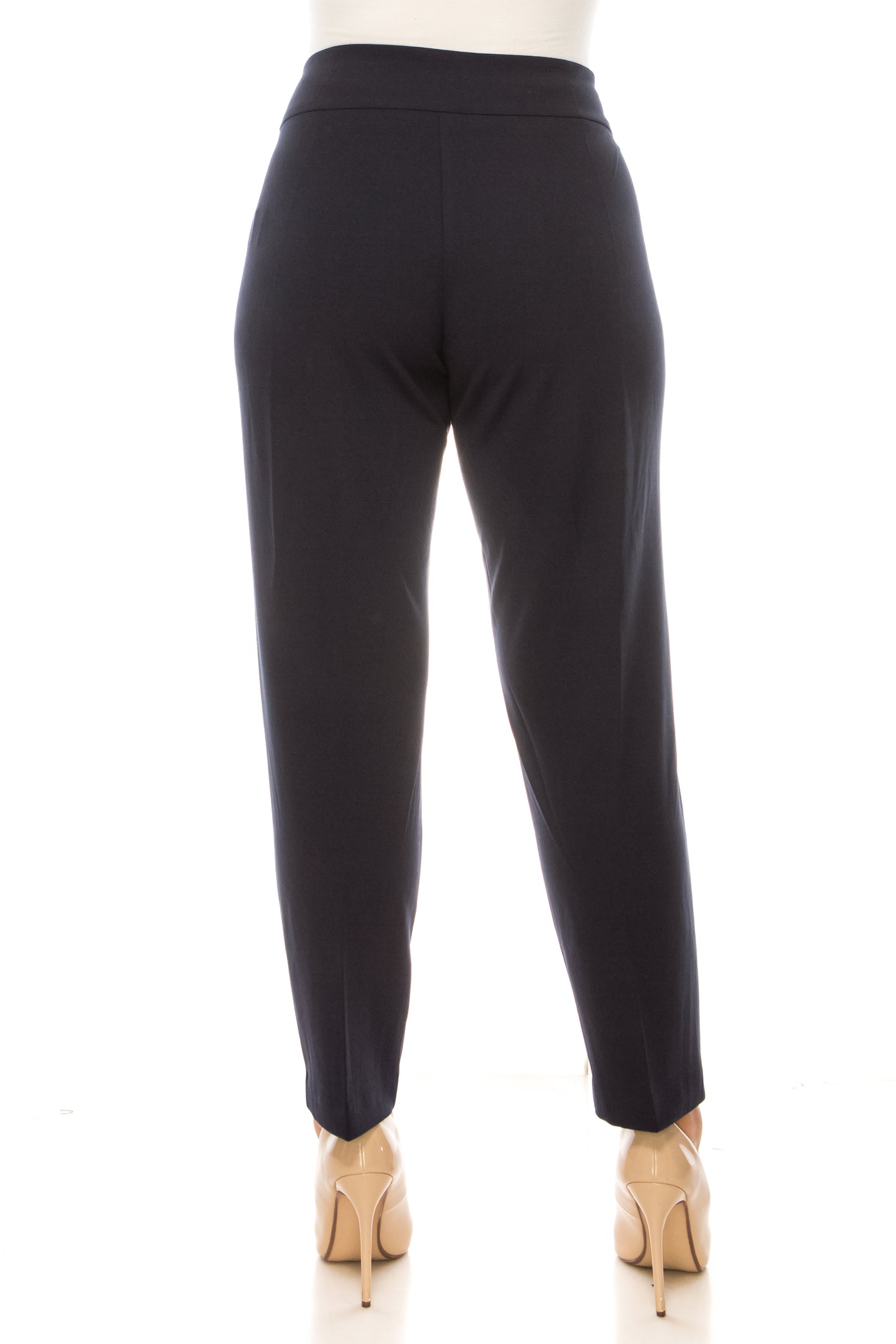 Hope & Harlow Straight Leg Criss-Cross Waist Pants