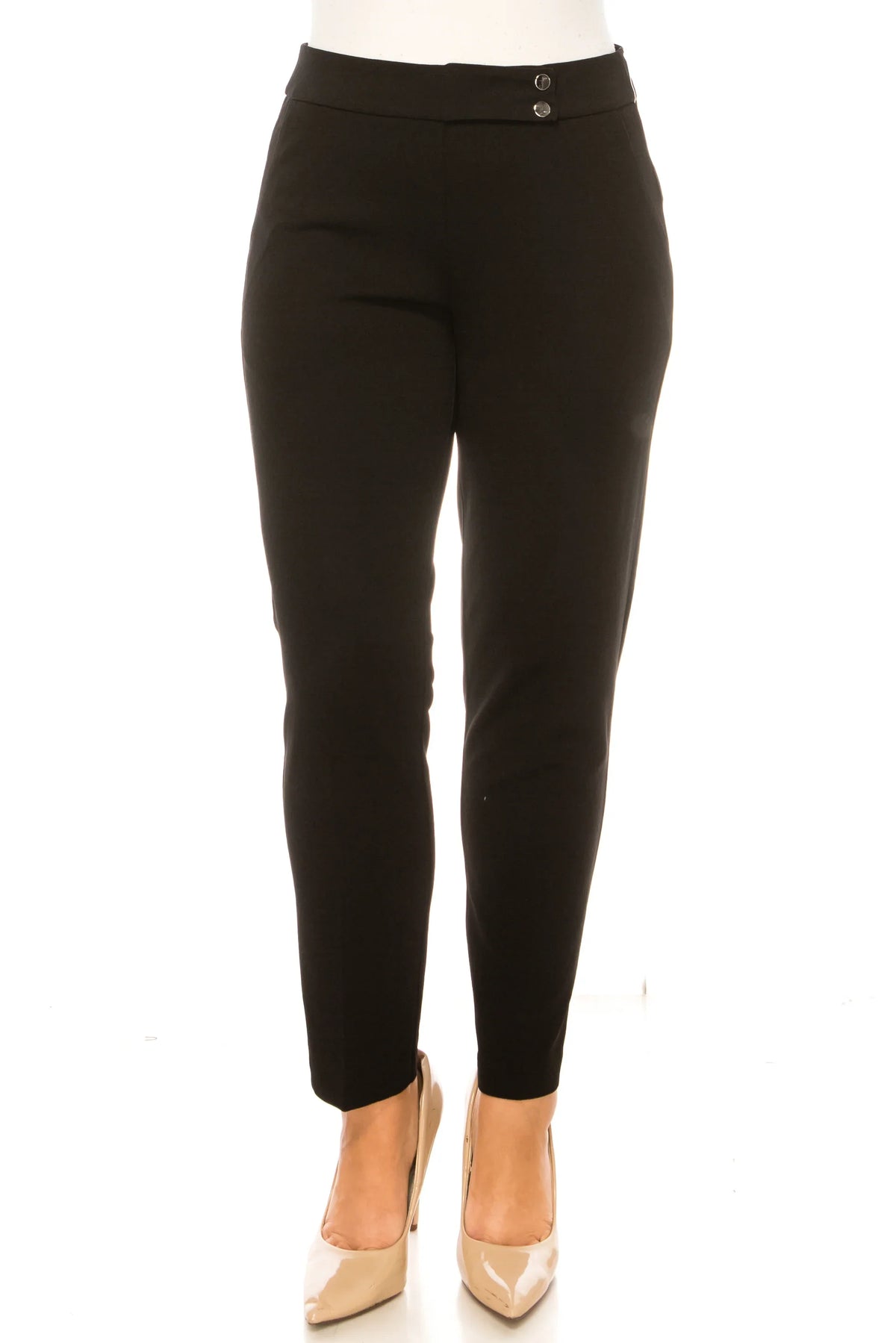 Hope & Harlow Pull-On Straight Leg Pants