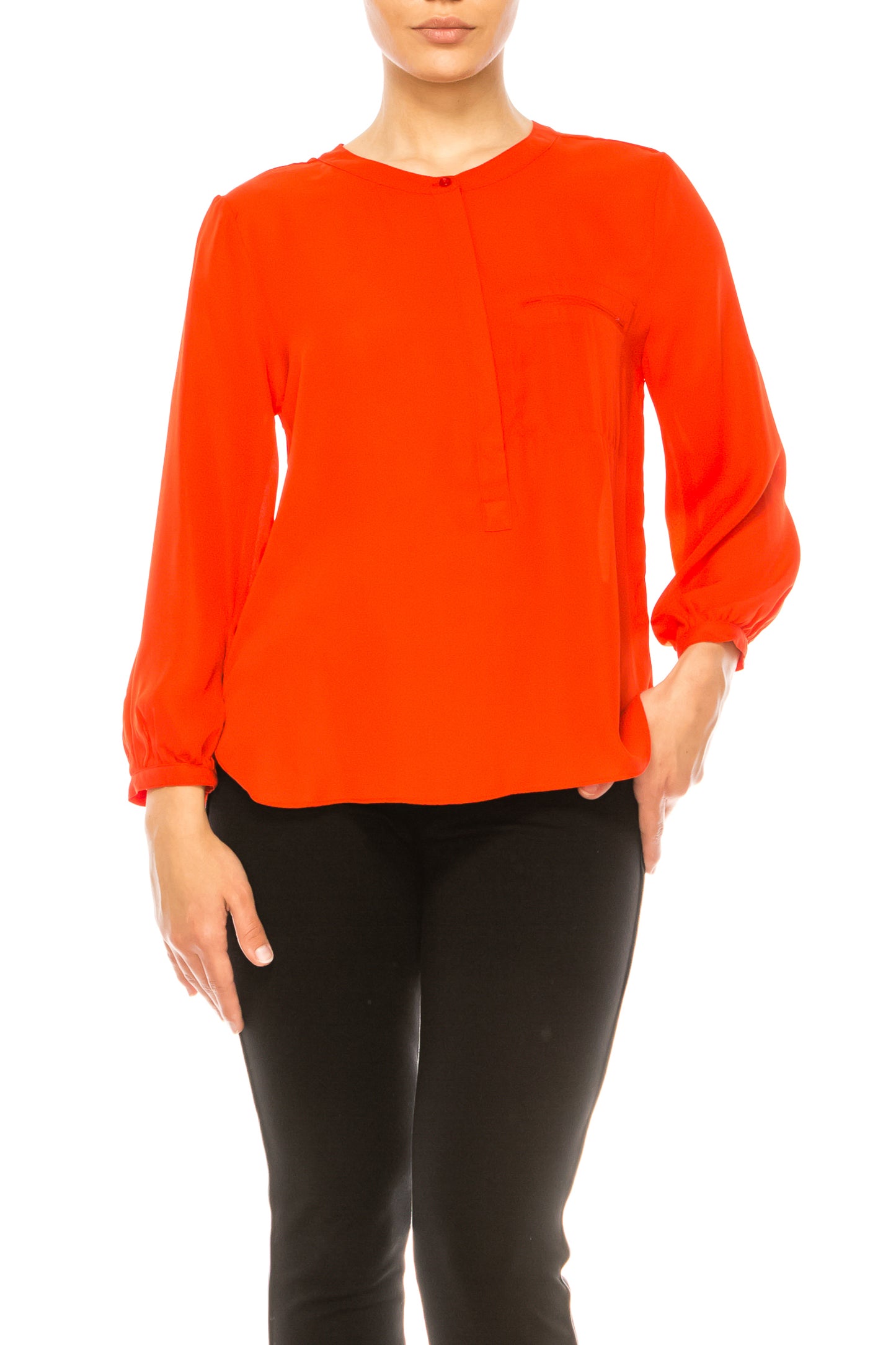 Jessica Rose Button-Down Long Sleeve Top