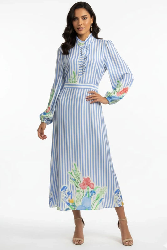 LOLA Two Piece Silk Skirt Set