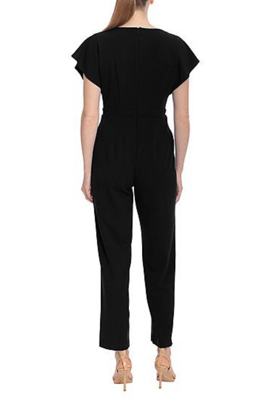London Times Dolman Cap Sleeve Jumpsuit