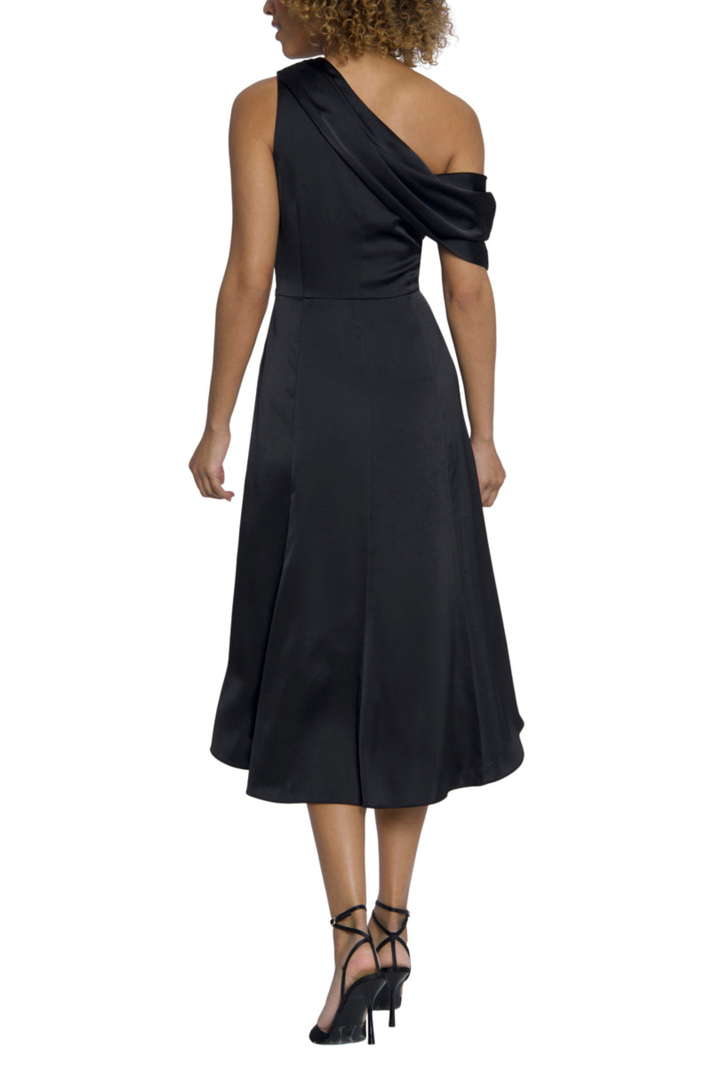 Maggy London One Off-the-Shoulder High Low Dress