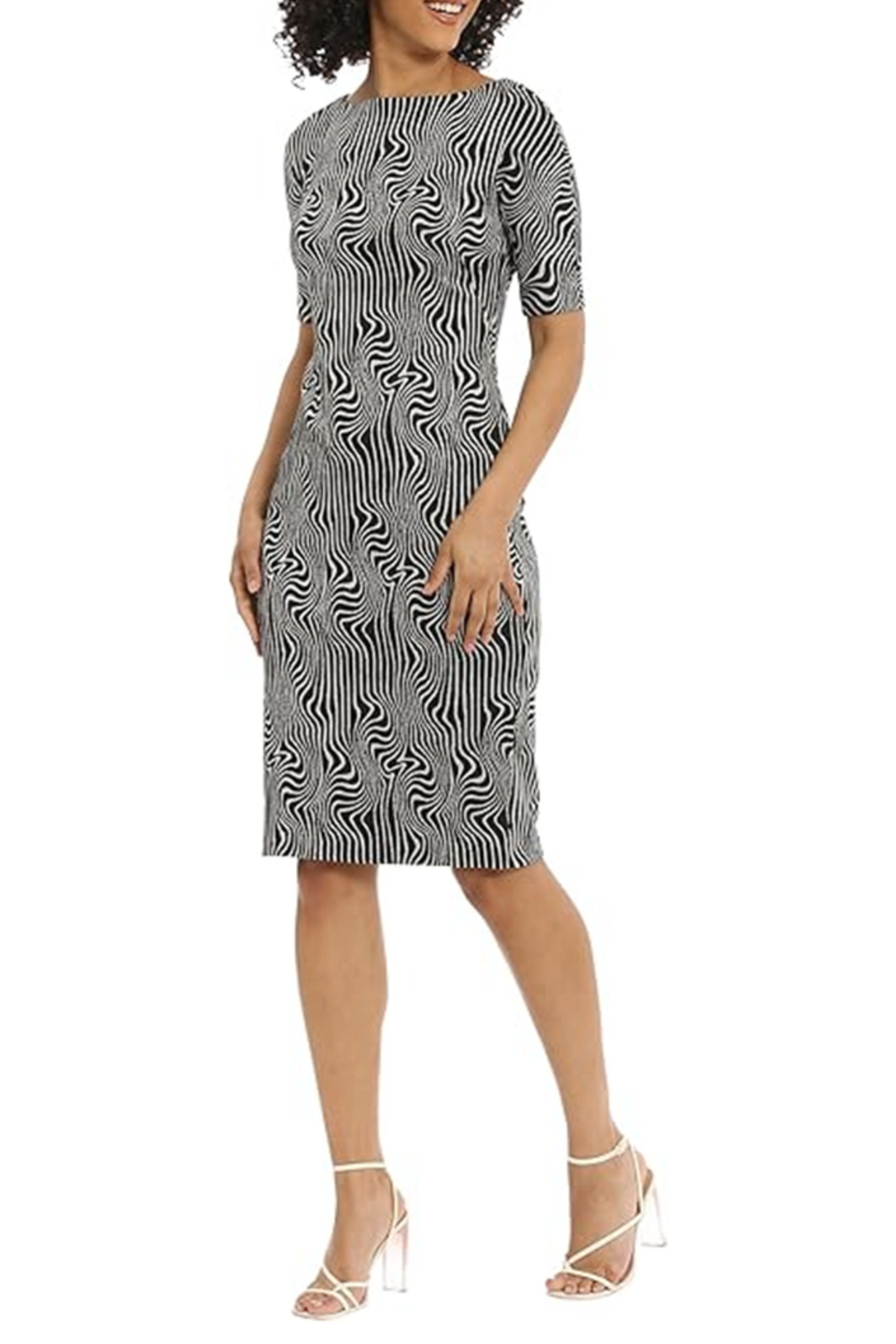 Maggy London Psychedelic Sheath Dress PLUS SIZE