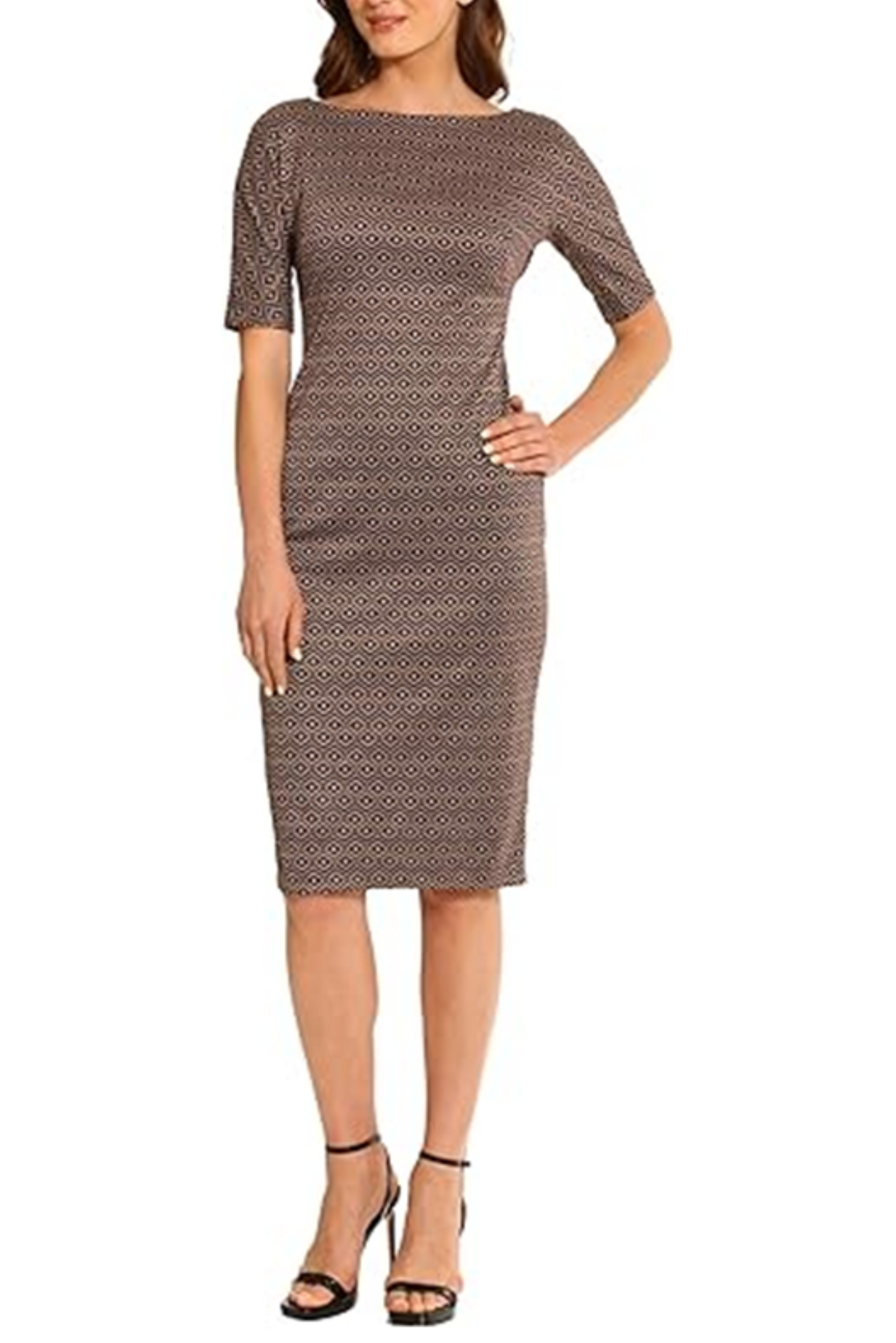 Maggy London Geometric Print Sheath Dress