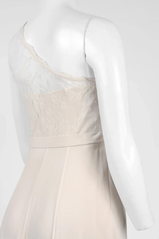 Monique Lhuillier One Shoulder Bridesmaid Dress