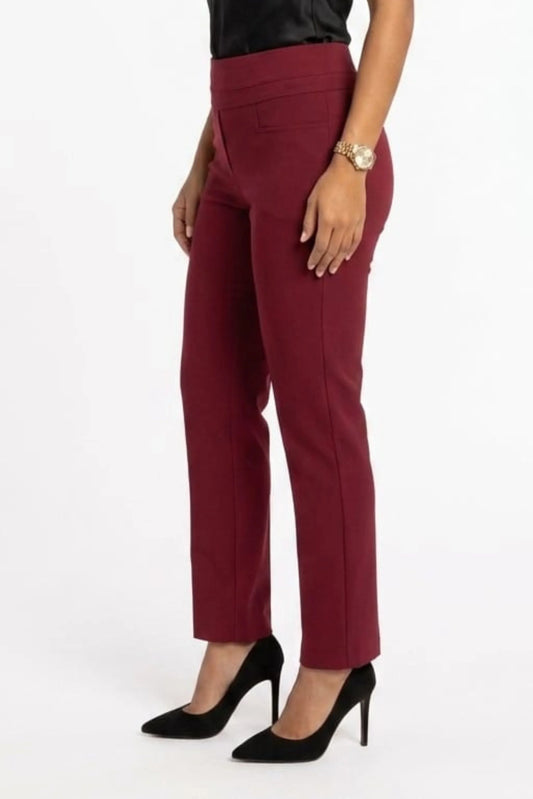 Zac & Rachel Women’s Pull-On Slim Ankle Pants