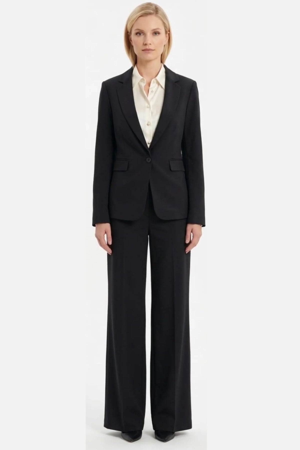 Zac & Rachel Wide Leg Belted Pants