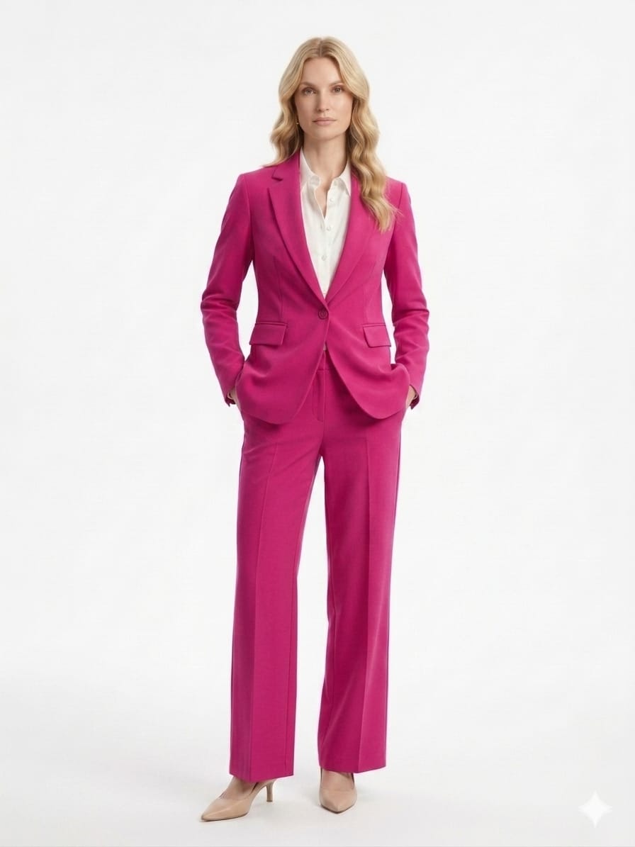 Zac & Rachel Wide Leg Belted Pants