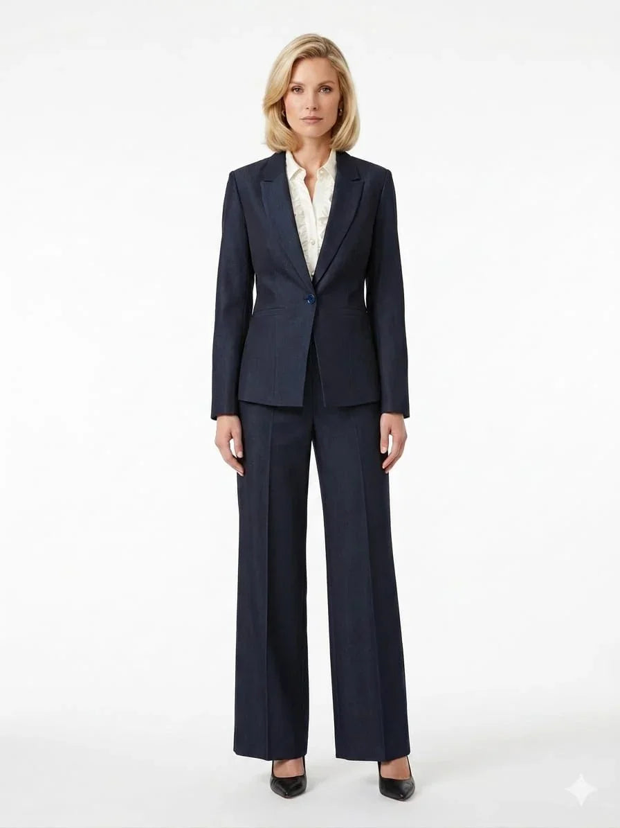 Zac & Rachel Wide Leg Belted Pants