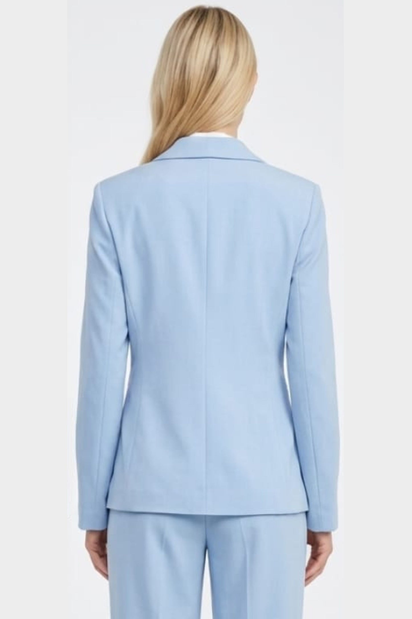 Zac & Rachel Notched Lapel Single Button Blazer