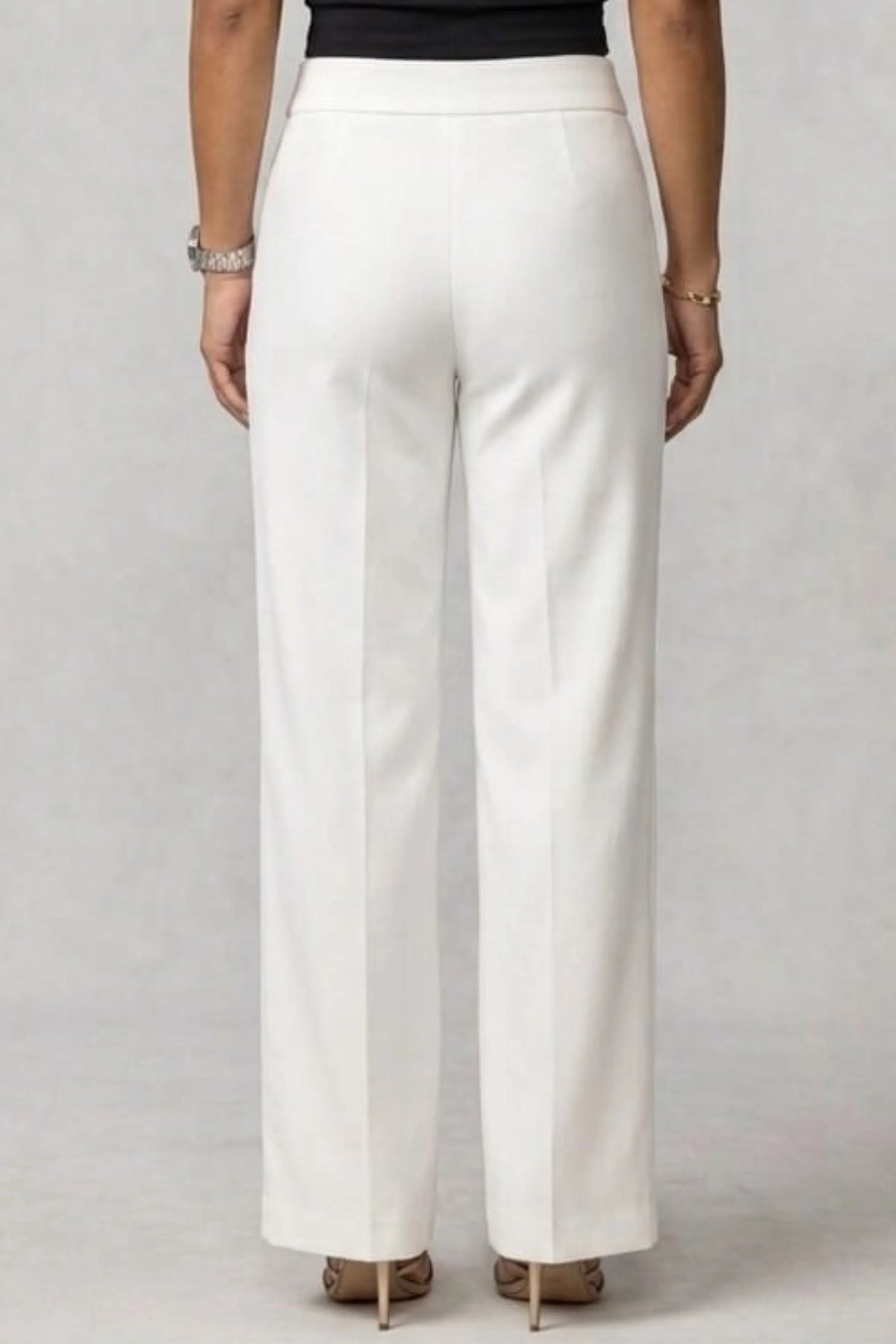 Zac & Rachel Zip Up Wide-Leg Trousers