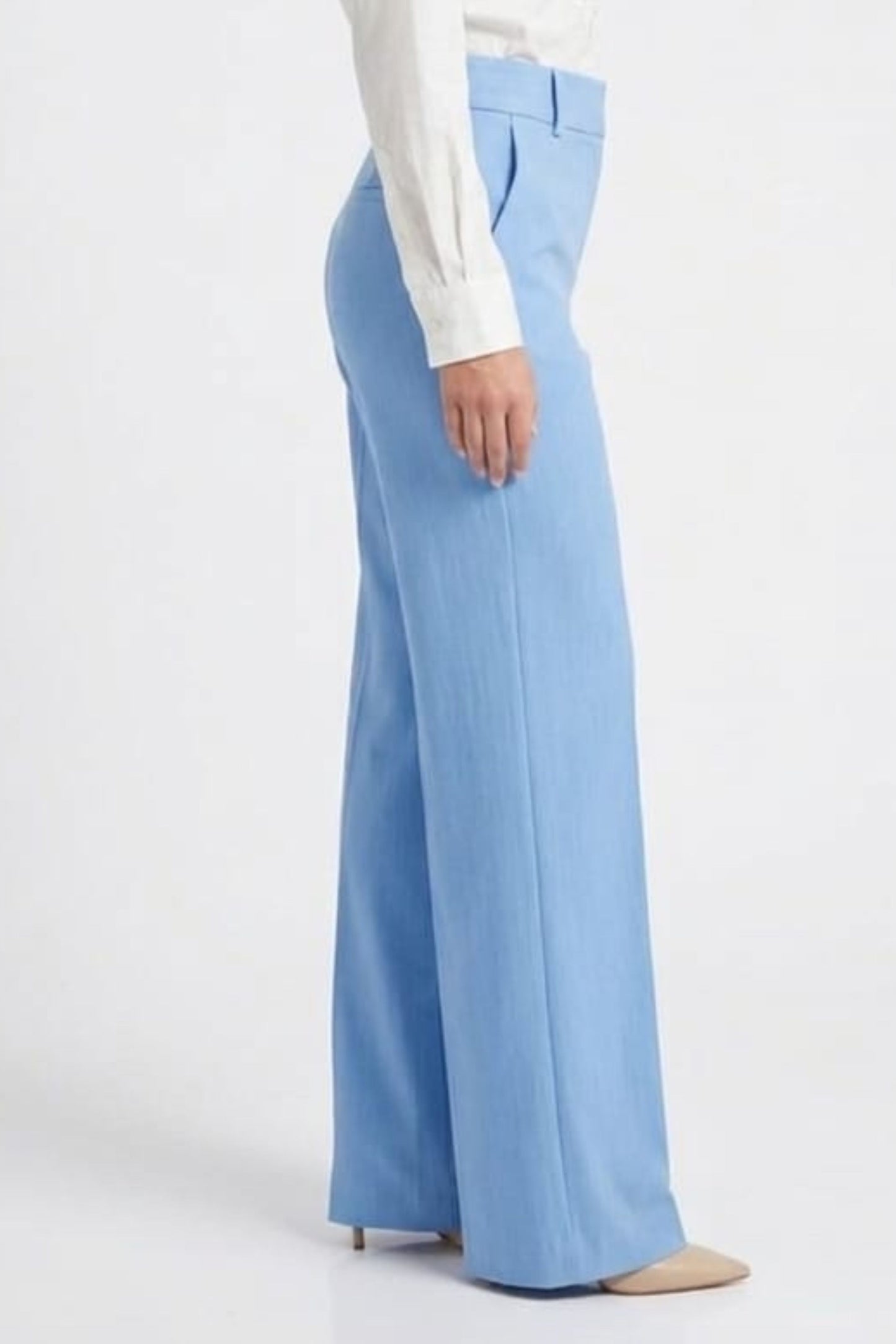 Zac & Rachel Zip Up Wide-Leg Trousers