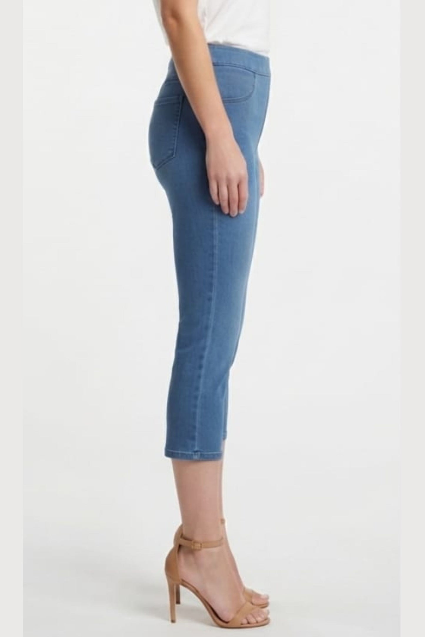 Zac & Rachel Pull-On Capri Jeans