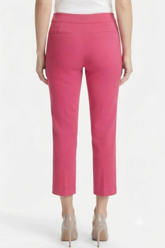 Zac & Rachel High-Waisted Slim-Fit Ankle Pants