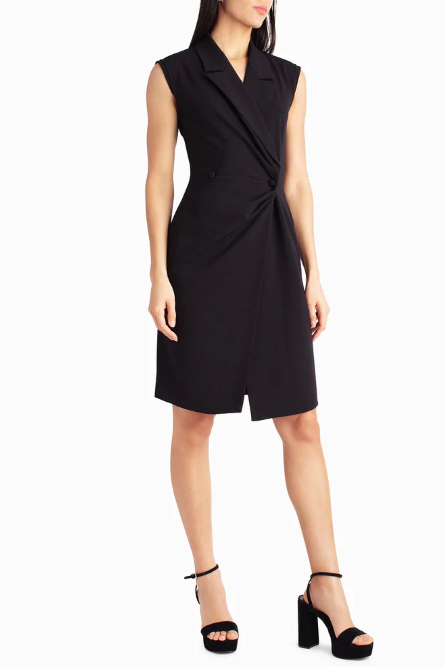 Nicole Miller Sleeveless Jacket Dress