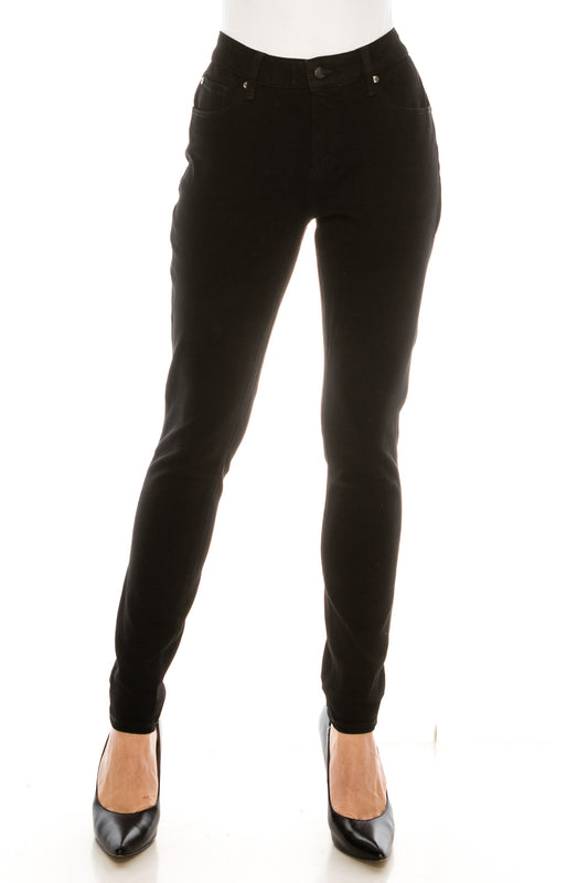 Nygard Button Zip Up 5 Pocket Skinny Jegging