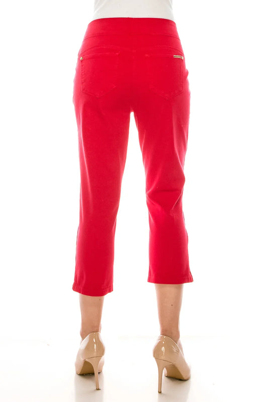 Nygard Red 3 Pocket Capri Jegging