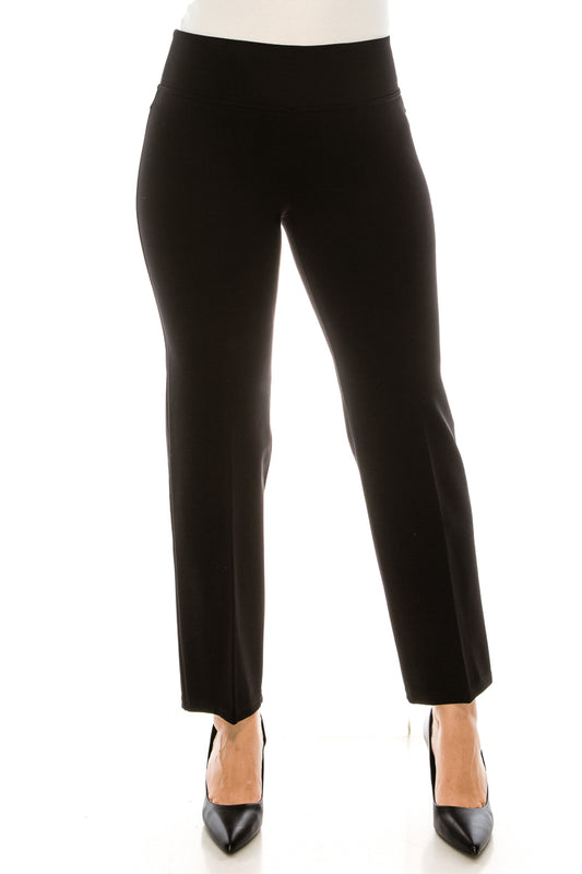 Nygard Black Short Fit Slim Straight Leg Jegging