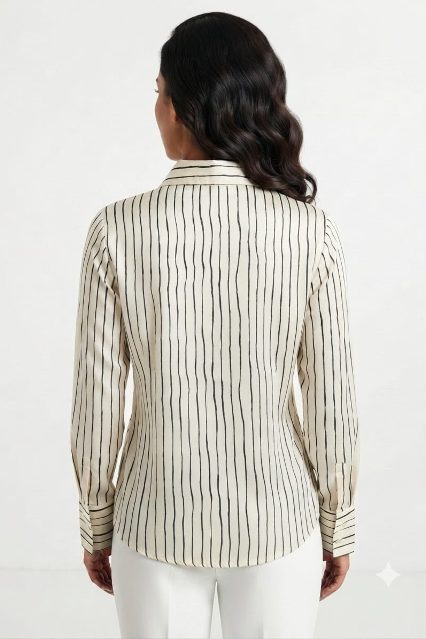 Hester & Orchard Striped Button-Down Shirt