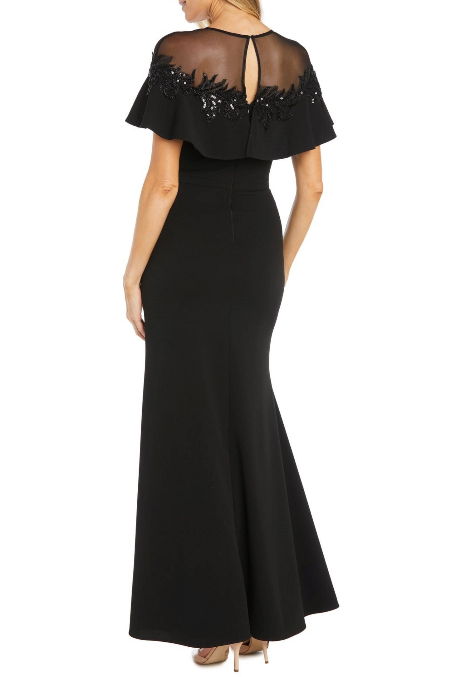 RM Richards Embellished Long Evening Dress