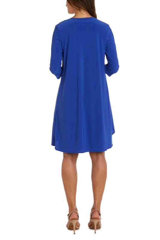 RM Richards Multi Print 2 Piece Jacket Dress