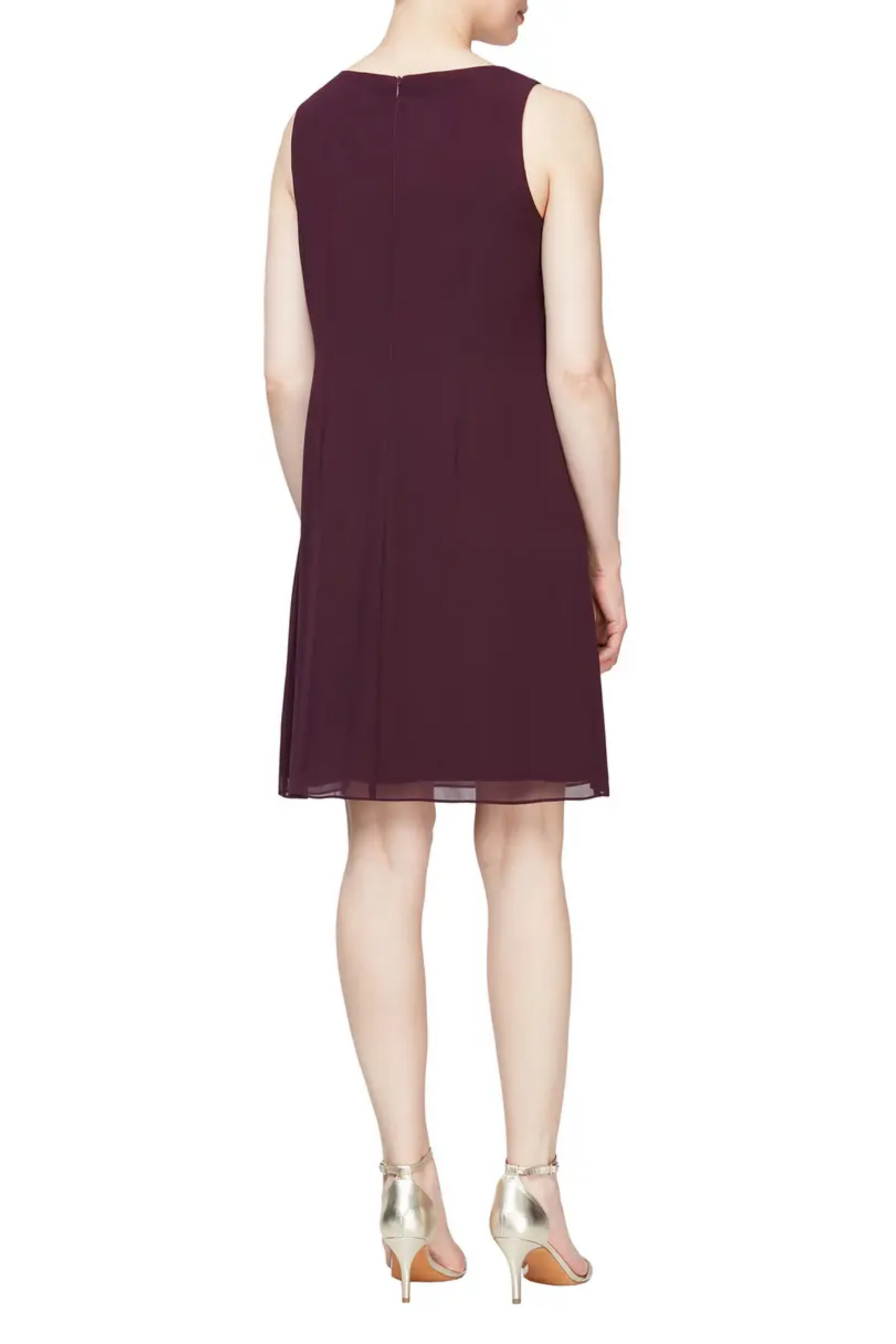 SLNY Embellished 2-Piece Sheer Jacket & Dress